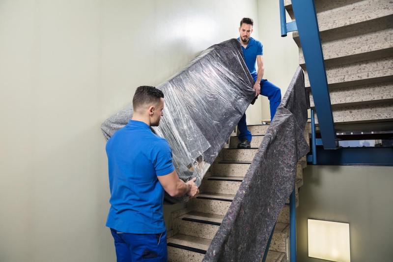Entrümpelungsunternehmen bei der Arbeit